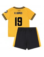 Wolves Rodrigo Gomes #19 Hjemmedraktsett Barn 2024-25 Korte ermer (+ bukser)